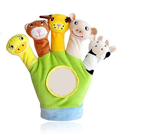 Xrten Animales de la Dedos títeres muñecos Marionetas de Mano Animales Juguetes para bebé niños