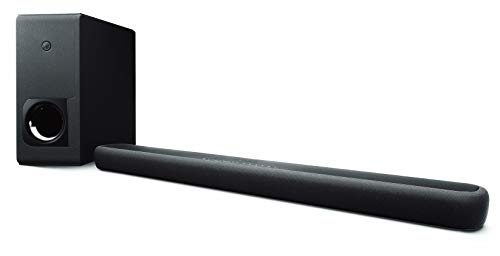 Yamaha Audio YAS-209BL Sound Bar with Wireless Subwoofer Bluetooth and Alexa Voice Control Built-In