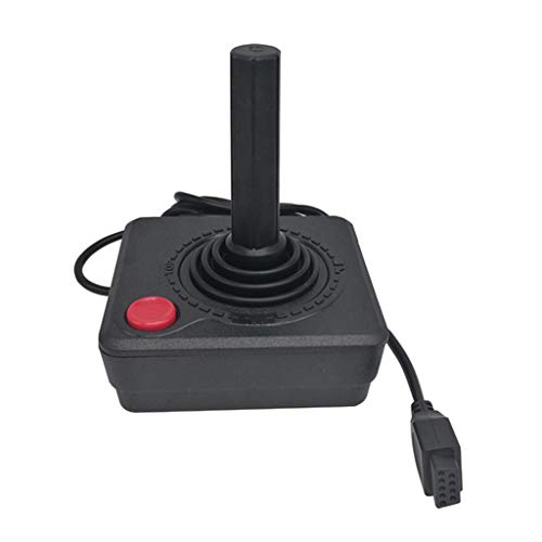 Yanhonin Joysticks clásicos Retro del regulador Negro Gamepad para la Consola del Juego del Sistema de Atari 2600