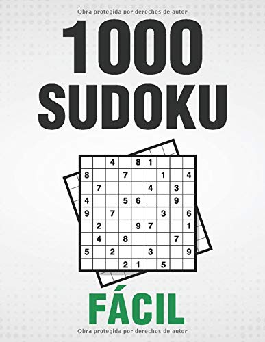 1000 Sudoku Fàcil: Libro de sudoku para adultos con soluciones, juego de lógica para adultos, ideal para el pensamiento lógico.