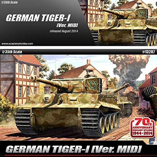 Academy Nueva 1/35 alemán Tiger-I Ver.Mid # 13287