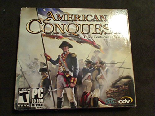 American Conquest Three Centuries of War PC CD-ROM Software Game World/CDV (輸入版)