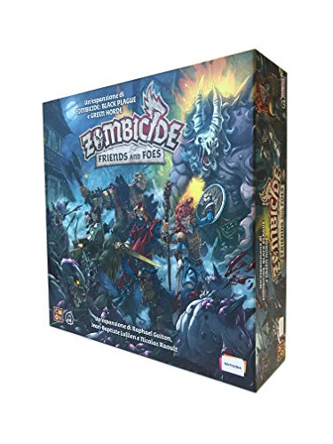 Asmodee - Zombicide Green Horde: Friends and Foes, expansión Juego de Mesa, edición en Italiano, 8439