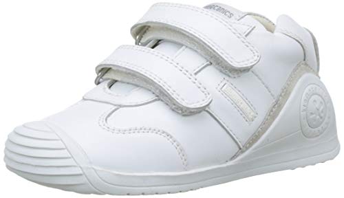 Biomecanics 151157, Zapatos de primeros pasos Unisex Bebés, Blanco (Sauvage), 23 EU