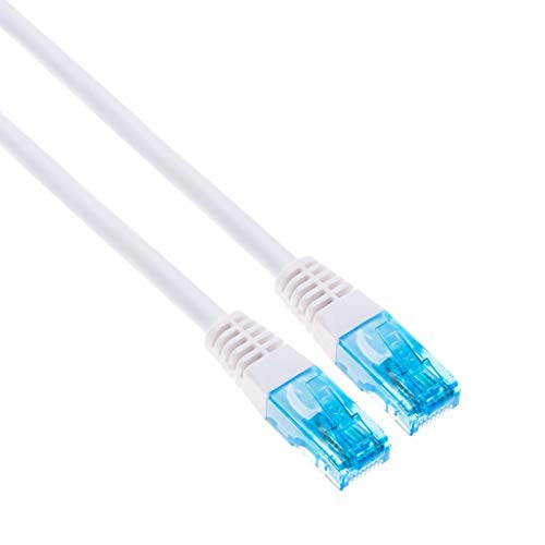 Cable Ethernet 20m Cat 6 Gigabit LAN Cable de Red RJ45 Patch Cord 10 Gbps Dirigir Compatible con Zmodo, Annke, Arlo, Reolink PoE Security Outdoor IP Camera Systems | Networking Cat6 LAN Wire UTP