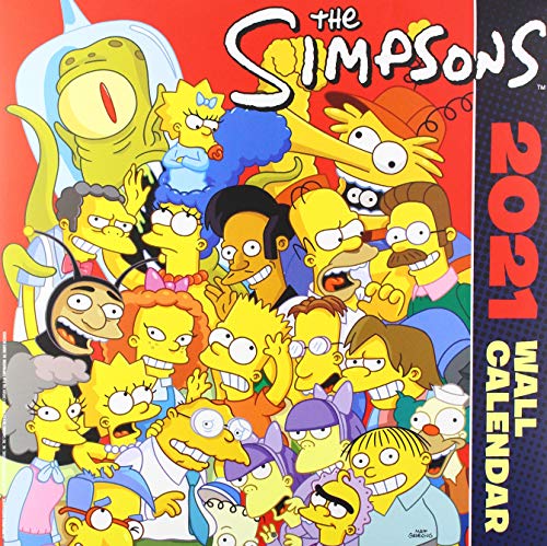 Calendario 2021 30x30 The Simpsons (2021 Calendar)