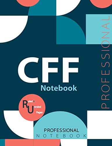 CFF Notebook , Examination Preparation Notebook, Study writing notebook, Office writing notebook, 140 pages, 8.5” x 11”, Glossy cover