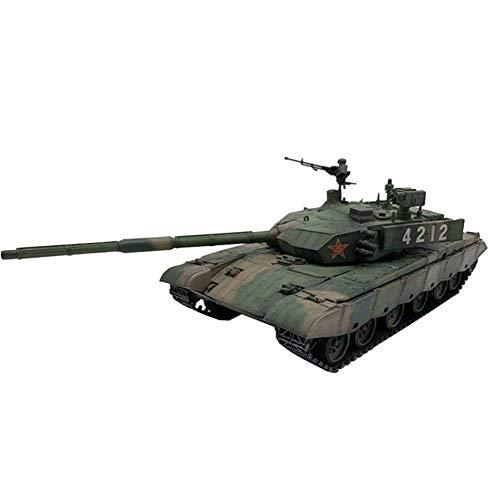 CMO Maqueta Tanque de Guerra, Resina del Tanque de Batalla Principal Tipo 99 Militares Escala 1/35, Juguetes y Regalos para Niños, 4,1 x 3,9 Pulgadas