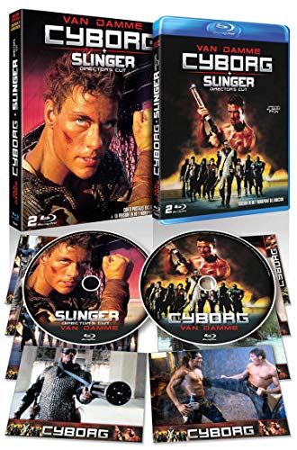 Cyborg + Slinger (Cyborg Director´s Cut) 2 BDs + Postales + Funda. Edición Limitada y Numerada [Blu-ray]
