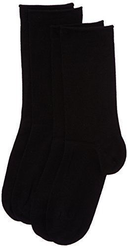 DIM - Calcetines para mujer, color negro, talla 40 (l)