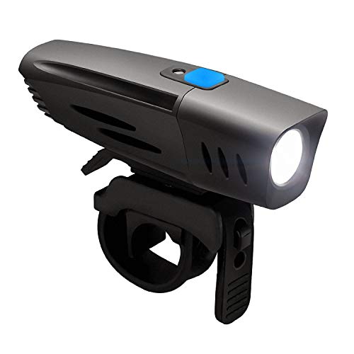 DON PEREGRINO 1000 Lúmenes Luz Bicicleta Delantera con Sensor, Faro Bici Impermeable y Recargable USB para Ciclismo