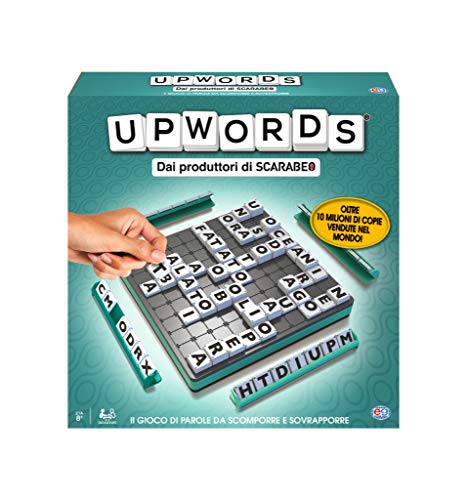 Editora Juegos, UPWORDS, Juego de Palabras, Desde los Fabricantes de Scrabble, a Partir de 8 años (6055025)