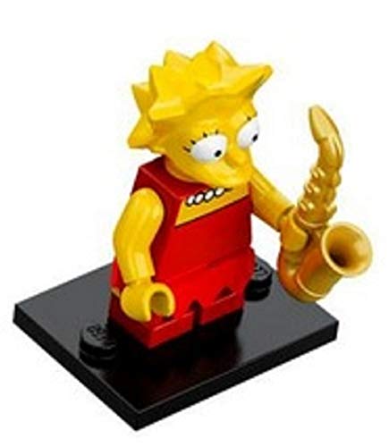 Figura en miniatura de Lisa Simpson de la serie de figuras coleccionables The Simpsons, LEGO 71005