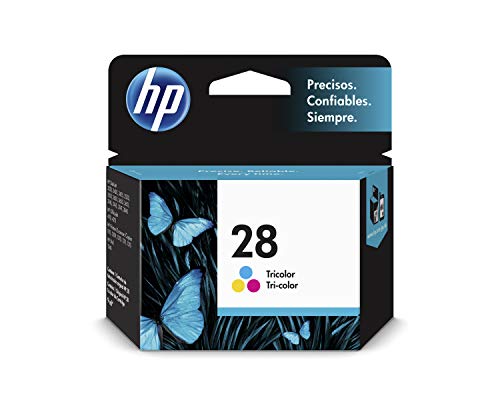 HP 28 C8728AE, Tricolor, Cartucho de Tinta Original, compatible con impresoras de inyección de tinta HP DeskJet 3420, 3550, 3650, OfficeJet serie 4200, PSC series 1200, 1300, 4200