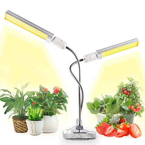 JEVDES - Lámpara de planta, 100 W, nueva lámpara de crecimiento de plantas de espectro completo para las plantas de interior, invernadero hidropónico