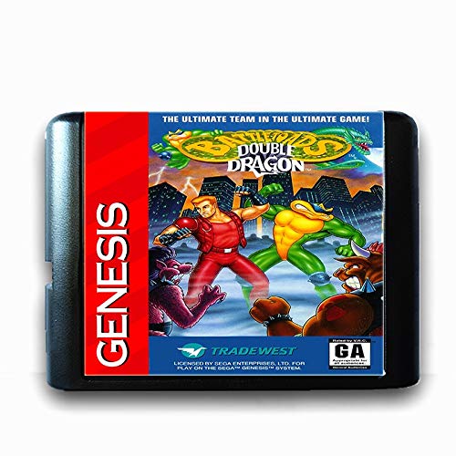 Jhana Battletoads y Double Dragon The Ultimate Team para tarjeta de juego Sega MD de 16 bits para Mega Drive para consola de videojuegos Genesis (JAP Shell)