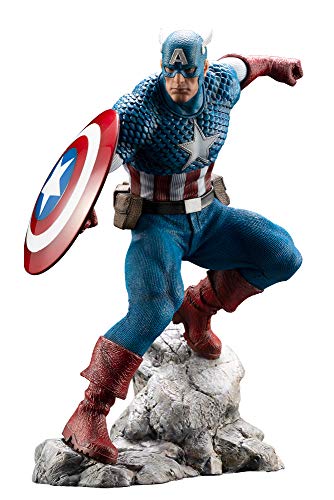 Kotobukiya Estatua Capitán América 18 cm. Marvel Universe. ARTFX Premier. Edición Limitada