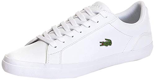 Lacoste Carnaby EVO BL 1 SPM, Zapatillas para Hombre, Blanco (White), 43 EU