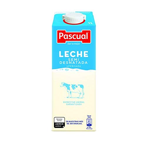 Leche Pascual - Clásica Leche Semidesnatada - 1 L