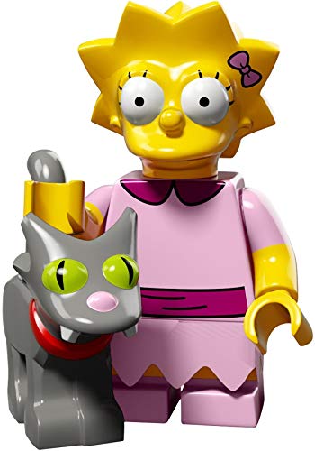 LEGO The Simpsons Series 2 Collectible Minifigure 71009 - Lisa Simpson (Snowball II Cat) by LEGO
