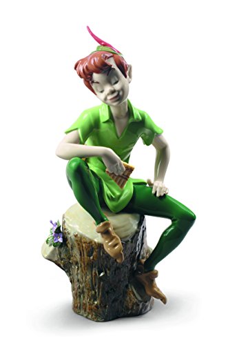 LLADRÓ Figura Peter Pan. Figura Peter Pan (Disney) de Porcelana.