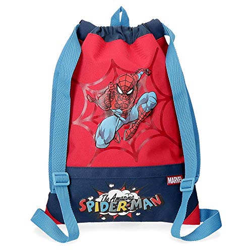 Marvel Spiderman Pop Mochila Saco Multicolor 30x40 cms Poliéster