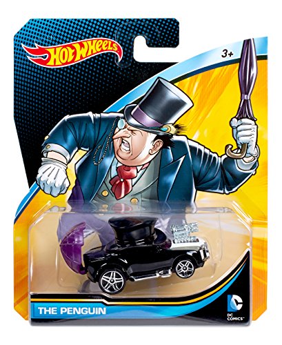 Mattel 2015 Hot Wheels DC Universe The Penguin 1:64 Scale Collectible Die Cast Car by