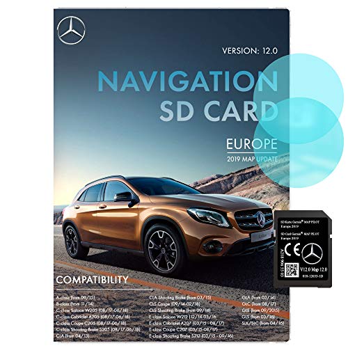 Mercedes Sat Nav SD Card Garmin Map Pilot STAR2 v12 Europa 2019 - A2189065503 Garmin Tarjeta SD Mercedes Sat Nav SD Card Mercedes Benz SD Card 2019
