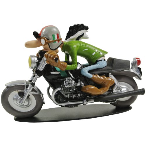 Promobo - Figura de la colección BD Joe Bar Team Racing Moto Guzzi 750 Al Laspi N° 33