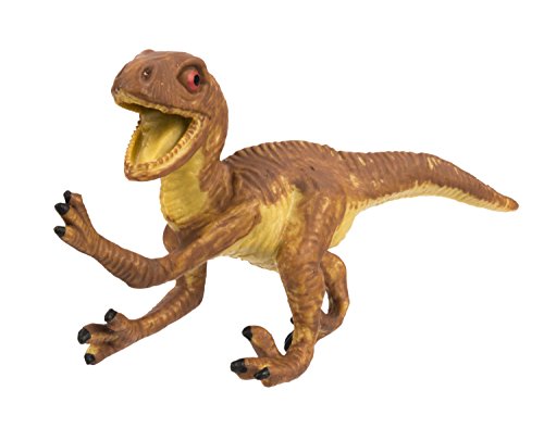 Safari Ltd Wild Velociraptor bebé – Educativo Pintado a Mano Figura Decorativa – construcción de y Seguro sin BPA Materiales de Calidad – para Edades 3 y hasta