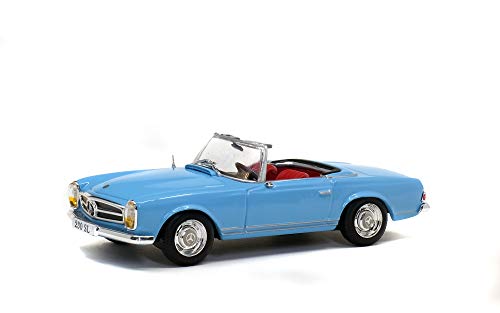 Solido S4304600 1:43 MB 230 SL, 1963 421436550-1:43 Mercedes Benz, Color Azul, Modelo de Coche