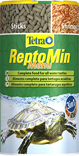 Tetra ReptoMin Menu 250 ml - Alimento principal para todas las tortugas