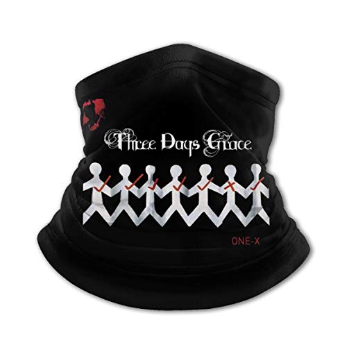 Three Days Grace Band Gone - Pasamontañas para el cuello con protección UV, resistente al viento, multifunción, para niños y niñas