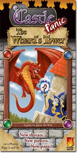 Unbekannt Fireside Games 1002 - Juego de Cartas Castle Panic: The Wizard's Tower (en inglés)