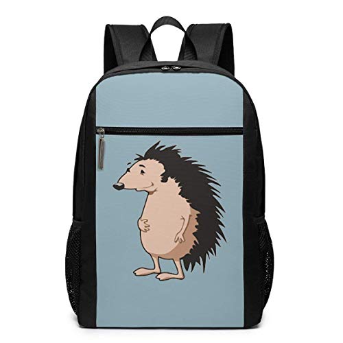 URMOER Unisex Multipurpose Shoulder Bag Backpacks School Bookbag Casual Daypack Laptop Bag 17 inch C??w?¨i 2/5000 Hedgehog