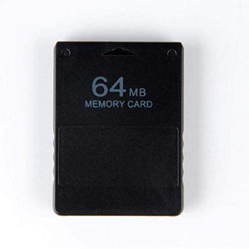 WiCareYo Negro 64MB 64M Módulo de tarjeta de memoria para PlayStation 2 PS2