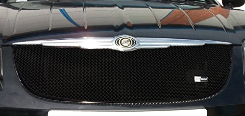 Zunsport Compatible con Chrysler Crossfire - Parrilla Superior - Acabado Negro (De 2004 a 2008)
