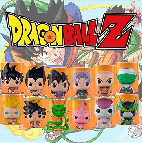 adaysusdetalles Dragon Ball z Funko Lote 12 Tazas Serie,Coleccion