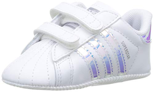 adidas Superstar Crib, Zapatillas Unisex niños, Blanco (Footwear White/Footwear White/Core Black 0), 17 EU