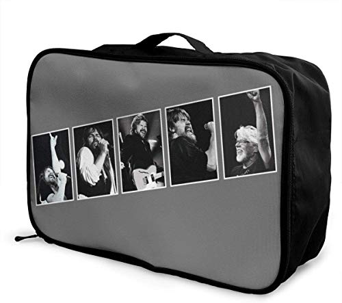 AGnight Bob Seger Fans Travel Duffel Bag for Vacation Gym Sports Carry On Lightweight Large Capacity Portable Luggage Bag Bolsa de Equipaje portátil