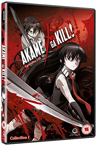 Akame Ga Kill - Collection 1 (Episodes 1-12) [DVD] [NTSC] [Reino Unido]