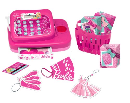 Barbie - Caja registradora Fashion (Lexibook RPB554)