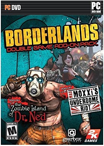 Borderlands Double Game Add-On Pack The Zombie Island of Dr. Ned and Mad Moxxi's Underdome Riot - PC by 2K