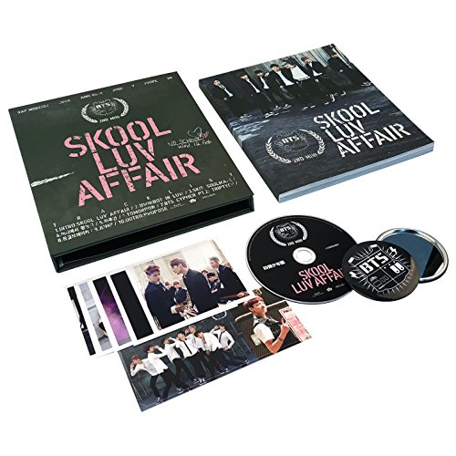 BTS 2nd Mini Album - [ Skool Luv Affair ] CD + Photobook + Photocard + FREE GIFT / K-POP Sealed