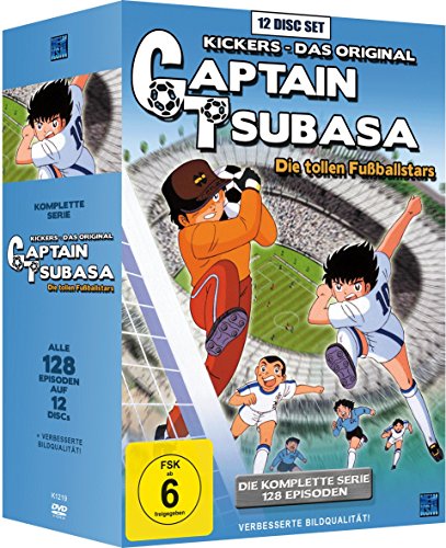 Captain Tsubasa: Die tollen Fußballstars - Die komplette Serie [12 DVDs] [Alemania]