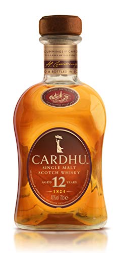 Cardhu 12 Años Whisky Escocés Puro de Malta Edición Limitada en Estuche de Regalo - 700 ml