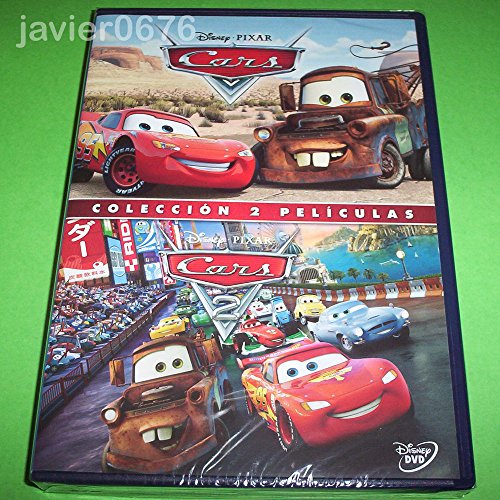Cars 1 y Cars 2 DVD en un solo estuche 2 discos [DVD]