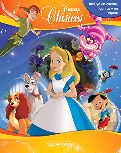 Clásicos Disney. Libroaventuras: Incluye un cuento, figuritas y un tapete