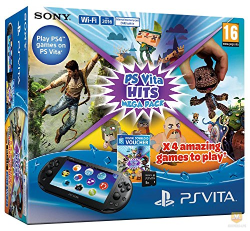 Console Playstation Vita + Hits Mega Pack + Carte Mémoire 8 Go Pour [Importación Francesa]