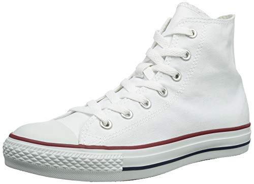 Converse All Stars Hi Top - Zapatillas deportivas para hombre, color blanco, 37 EU